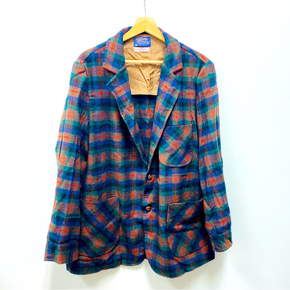 Vintage Pendleton Tartan Blazer